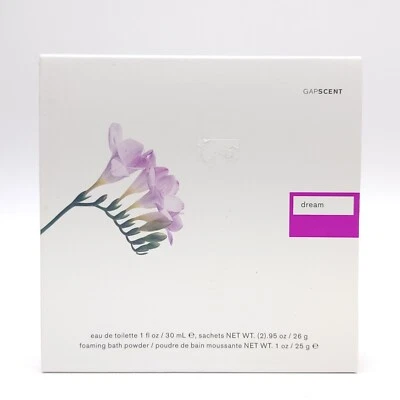 NOS GAP SCENT Dream eau de toilette, sobres perfumados, polvo de baño espumoso SELLADO Foto 1 de 4