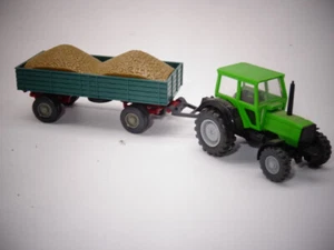 Trattore Wiking 386 13/273 Deutz-Fahr dal 1987/ rimorchio - Foto 1 di 1