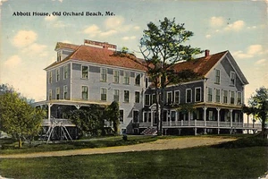 Abbott House Old Orchard, ME Vtg 1910's Postcard - Picture 1 of 2