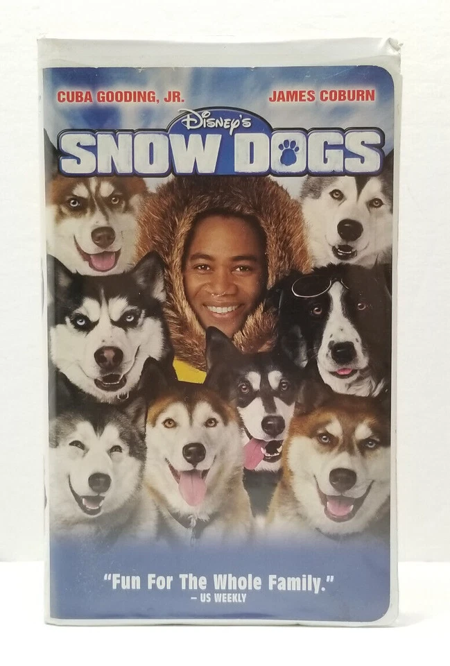 Snow Dogs (VHS) Disney Clam Shell TESTED WORKS - Image 1 of 4