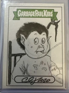 Topps Garbage Pail Kids Sketch - Picture 1 of 2