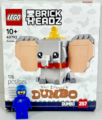 LEGO (40792) BrickHeadz Dumbo Disney - Nuevo en caja sellada de fábrica - Elefante Foto 1 de 4