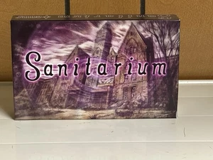 Rare SANITARIUM BOARD GAME horror theme escape card game 1-4p Asmadi Unpunched - Picture 1 of 7