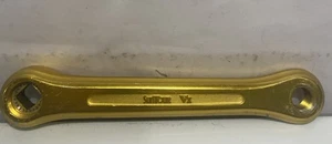 Vecchio braccio pedivella vintage 1985 SunTour VX BMX Racing oro non guida 175 Japan Survivor - Foto 1 di 9