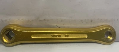 Brazo de manivela vintage antiguo 1985 SunTour VX BMX Racing dorado sin transmisión 175 Japón Survivor Foto 1 de 4