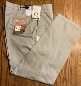 Haggar Work to Weekend bügelfrei khaki Herren Baumwolle HOSE 40x32 Neu mit Etikett - Bild 1 von 4