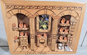Trastero Mexicano Cocina Mexicana Decoración de Pared Hecho a Mano COSTA MAYA Mexicano - Imagen 1 de 5