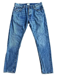 Todd Snyder 198 $ Selvedge Slim Fit Indigo Worn Wash Jeans 34 x 34 Luxus Denim - Bild 1 von 14