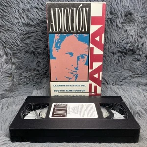 Fatal Addiction: Ted Bundy Final Interview Dr. James Dobson VHS Tape SPANISH - Picture 1 of 8