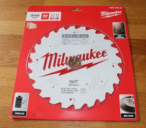 Milwaukee 4932 4780 95 Saw Blade For Wood. 210mm x 30mm, 1.9mm Kerf, 24 Teeth - Picture 1 of 2