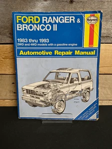 Haynes Ford Ranger & Bronco II 1983-1993 Manual 1026 - Picture 1 of 2