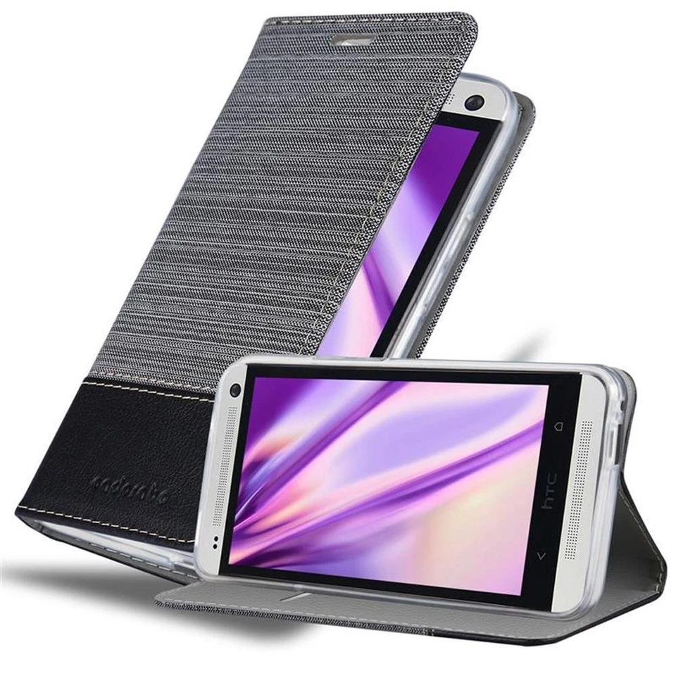 Custodia per HTC ONE M7 Portafoglio Protettiva Magnetica Case Cover - Immagine 1 di 1