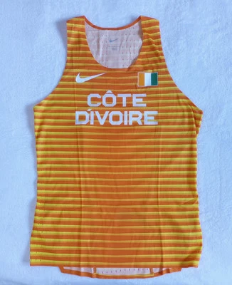 Camiseta deportiva Nike Pro Elite Team Cote Divoire Aeroswift talla mediana CI8100-812 Foto 1 de 4