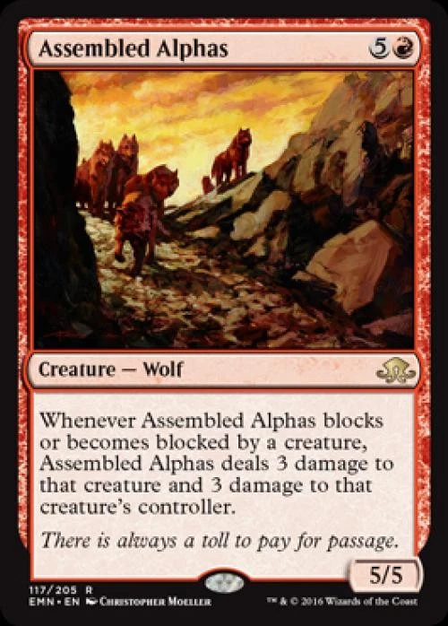 Assembled Alphas -Foil Light Play MTG Eldritch Moon - Image 1 of 1