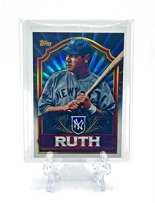 BABE RUTH 2011 Topps #MBC3 VALUE BOX CROME REFRACTORS INSERT RAW NEAR MINT - Image 1 of 2