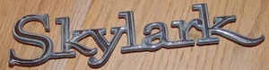 '70-'72 Buick Skylark Trunklid Nameplate Emblem Used OEM (4333) - Picture 1 of 4
