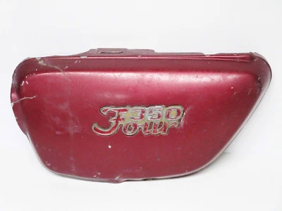 Panel de cubierta lateral izquierda cuatro Honda CB350 1973-74 - LEER DESCRIPCIÓN Foto 1 de 4