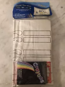 Progetta la tua federa da colorare pastelli Hanukkah artigianato ebraico NUOVO bambini - Foto 1 di 4