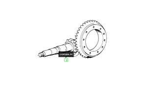 BMW 188 4.10 H21 RAPPORTO TRASMISSIONE FINALE PIGNONE ANELLO CWP DIFF LSD E30 E34 E36 M3 - Foto 1 di 1