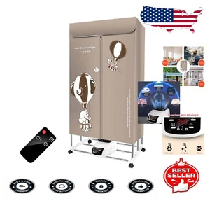 Portable Electric Dryer Machine with Oxford Cover & Enhanced Drying Capacity - Picture 1 of 11