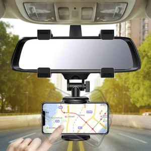 Support Support Support Rétroviseur Voiture 360° pour Téléphone Apple iPhone Android - Photo 1 sur 11