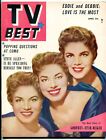 Mag: Tv Best Magazine April 1956- Liz Montgomery- Jerry Lewis