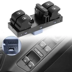 Front LH Left Driver Master Power Window Switch for VW Passat Tiguan Jetta Golf - Picture 1 of 7