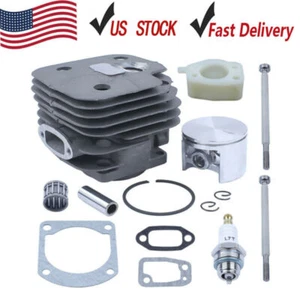 Kit pistone cilindro 52 mm per guarnizione aspirazione/marmitta Husqvarna 266XP 162 266 266SE - Foto 1 di 6