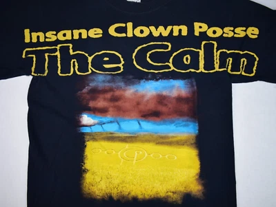 Camiseta Banda De Colección Insane Clown Posse 00s The Calm Ep Promo Shirt S/M c.2005 Foto 1 de 4