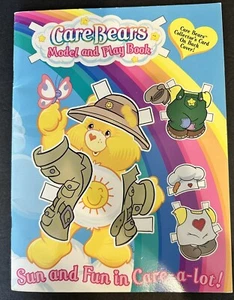 Care Bears Model & Play - Sole e divertimento in Care-a-Lot 2005 bambole di carta - Foto 1 di 7