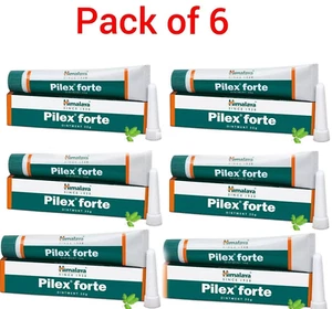 Himalaya Pilex Forte unguento ayurvedico PILE 6 confezioni da 30 g ciascuna S... - Picture 1 of 9