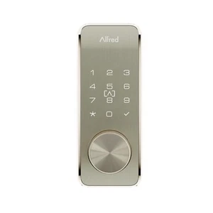 Alfred DB2S Smart Lock with RFID and KEY - Satin Nickel - Picture 1 of 3