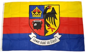Flagge Fahne Nordfriesland Hissflagge mit Ösen 90x150 cm NEU - Bild 1 von 1