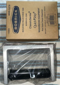 Bobrick B-2730 Classicseries Double Post Toilet Tissue Dispenser For Single Roll - Picture 1 of 3