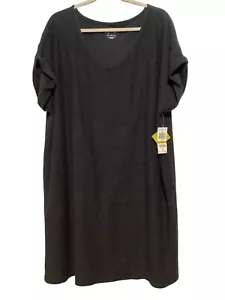 STYLE&CO BLACK SPORT DRESS FOR WOMEN SIZE 3X - Picture 1 of 3