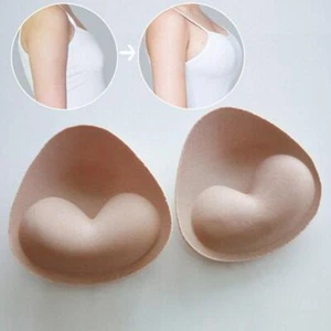 Women Bra Inserts Push Up Bra Pads Enhancers for Swimsuit Bikini Tops Removable - Picture 1 of 18