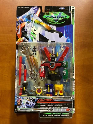 Trendmasters Voltron Galaxy Guard Posable Capitán Keith Piloto - 1998 Foto 1 de 4