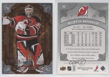 2008-09 Upper Deck Artifacts Silver /100 Martin Brodeur #42 HOF