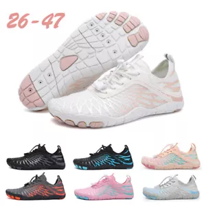 Unisex Wasser Laufschuhe Barfußschuhe Turnschuhe Sneaker Fivefinger Zehenschuhe - Bild 1 von 27