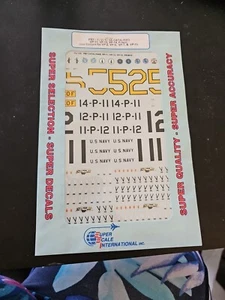 Super Scale 1/72nd Scale PBY Catalina's Decal Sheet No. 72-125 - Picture 1 of 2