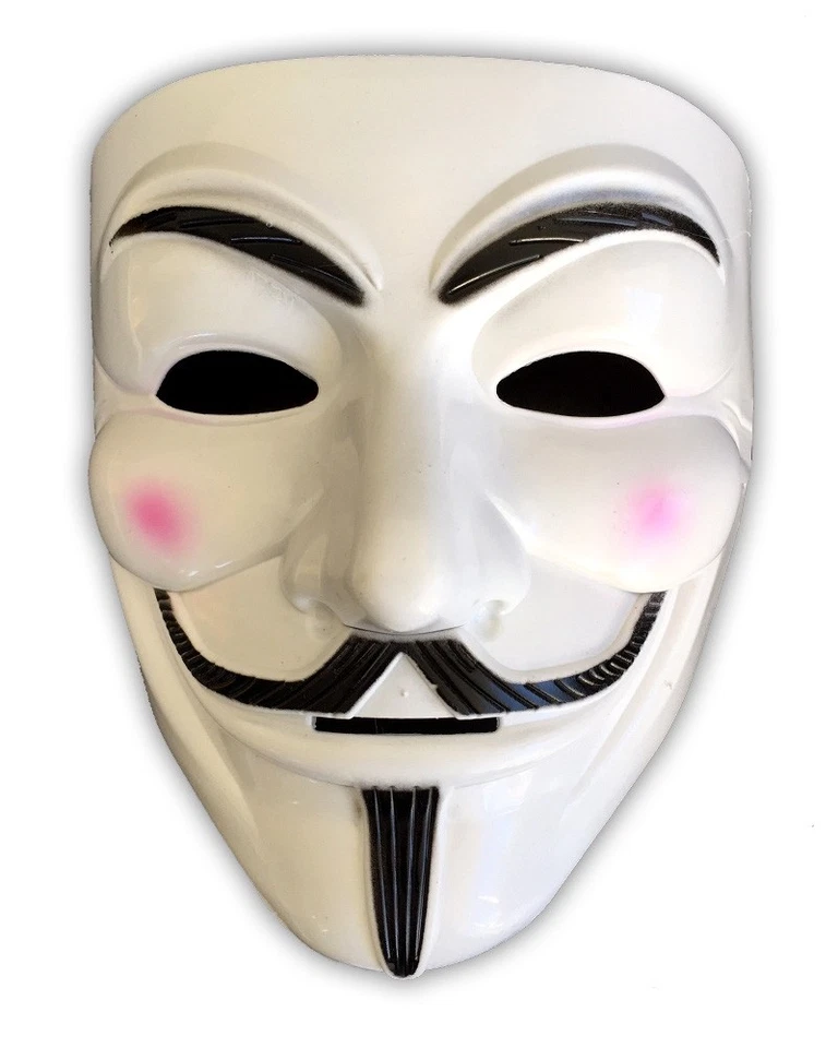 Guy Fawkes Maske | V wie Vendetta | Anonymous | Cosplay | Halloween - Bild 1 von 1