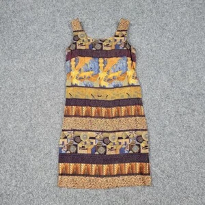 Vestido Jennifer Jeffries para mujer pequeño beige tostado marrón sin mangas *DAÑADO* - Imagen 1 de 23