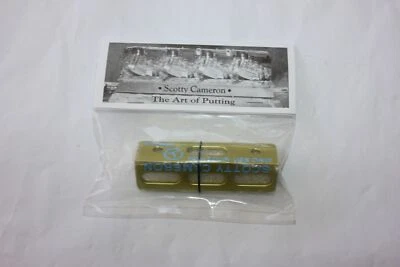 NUEVA HERRAMIENTA SCOTTY CAMERON PUTTING PATH - AMARILLO BRILLANTE EMPAÑADO - LIBERACIÓN PGA Foto 1 de 3