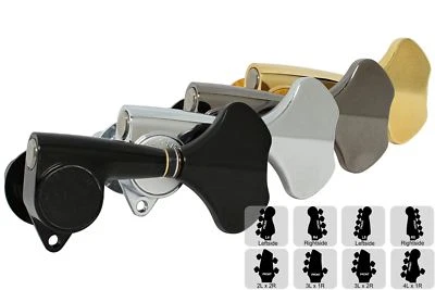 GOTOH GB350 Res-o-lite Compact Bass Tuning Machines Tuners - Preconfigured Sets - Image 1 of 4