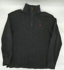 Polo Ralph Lauren Men's Sweater Quarter Zip Size Small Gray