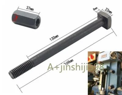 JINSHIJI598 Set BRIDGEPORT Mill Part J Head Milling Machine T-Bolt Assembly Mounting Head