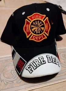CAPPELLO DA BASEBALL VIGILI DEL FUOCO #4 (NERO) - Foto 1 di 2