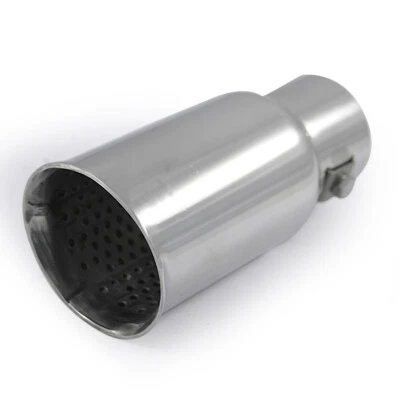 Exhaust Tip Trim Pipe Tail Muffler Chrome For Suzuki Grand Vitara Ignis Swift - Image 1 of 4