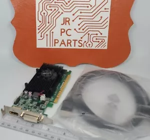 PNY Technologies Nvidia GT 520 1GB HDMI DVI VGA PCle X16 Windows 10 Video Card - Picture 1 of 12