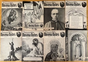 8 1940 TRAURIGE MUTTER NOVENE FRIEDENSARMEE KATHOLISCHE HEFTE 20PG Ea - Bild 1 von 10